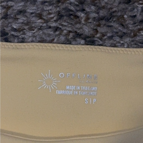 Aerie Butter Yellow Set (Shirt & Wide Leg Trouser) - Picture 6 of 16